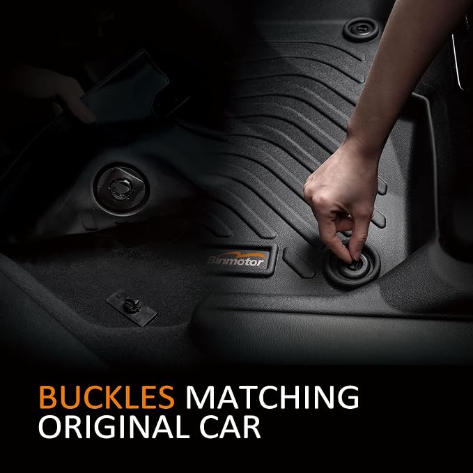 Binmotor-All Weather Car Floor Mats and Cargo Liner Set - Image 5