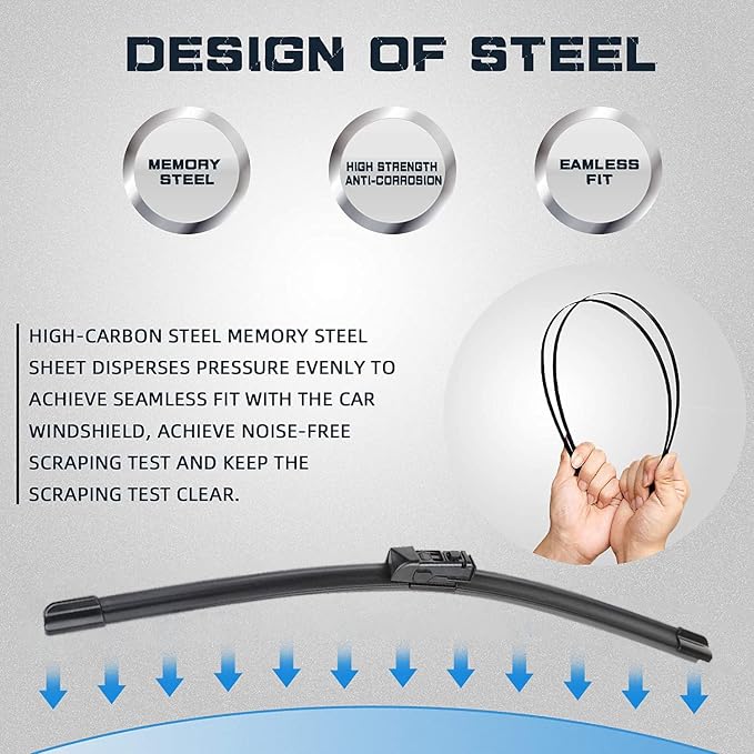 AUTOBOO 24"+18" Windshield Wipers - Image 4