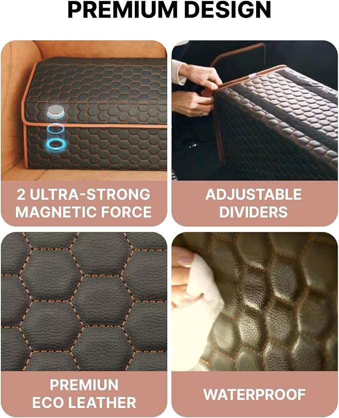 Foldable Trunk Organizer for Car Storage - Image 5