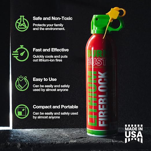 Lithium-Ion Fire Extinguishing Gel 3-Pack - Image 2