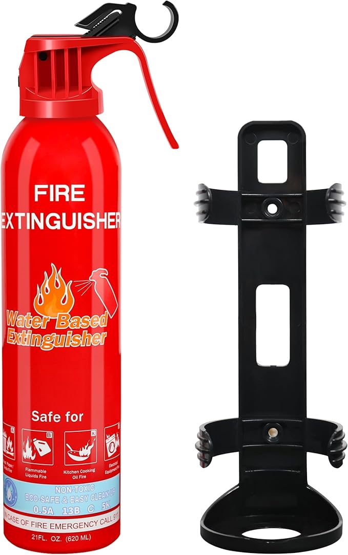 Fire Extinguisher for Home, Portable A, K Class Fire Extinguishers by Leyanny