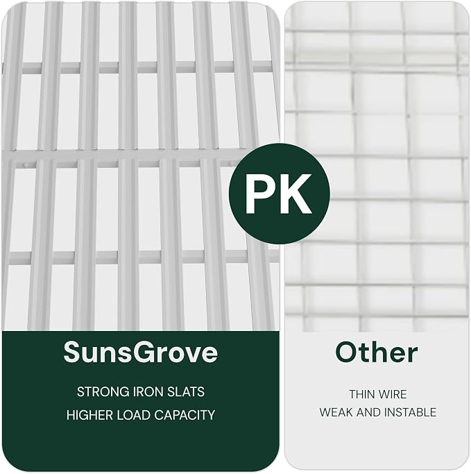 SunsGrove 3x8 Garage Storage Overhead Rack Organization, Adjustable Ceiling - Image 4