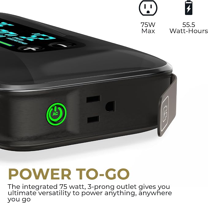 HALO Bolt Ultimate 3 Portable Car Battery Jump Starter | 130 PSI Air Compressor - Image 5