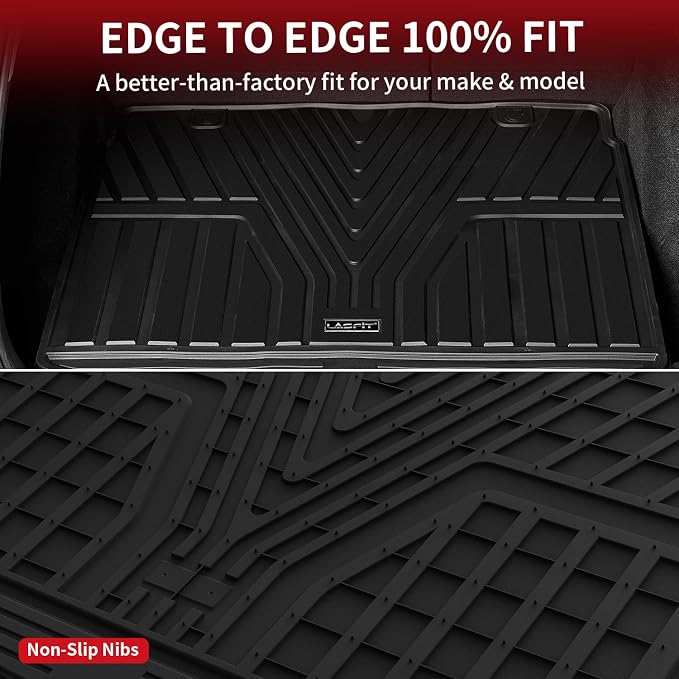 LASFIT Cargo Liner for Honda CR-V 2023 2024 2025 2026 All Weather TPE Car Trunk - Image 9