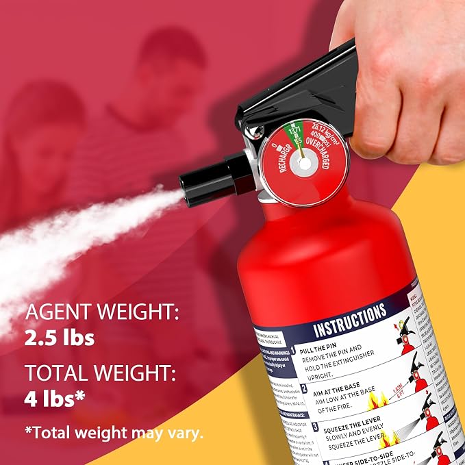 ABC Fire Extinguisher for Home & Vehicle - Image 2