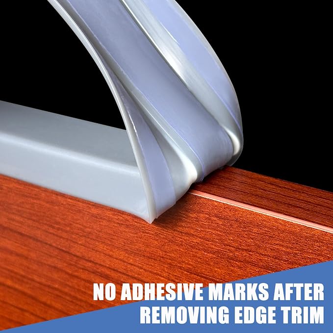 Rubber Edge Trim, Flexible Self Adhesive U Shaped Edge Banding, Edge Guards - Image 4