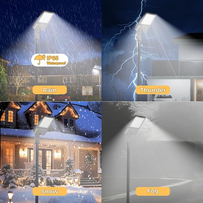 LED Parking lot Lights 180W Dusk to Dawn Photocell Street Lights 6000k - Image 5