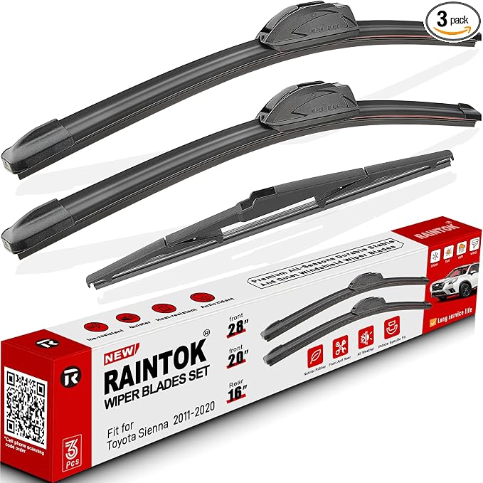 Windshield Wiper Blades Replacement by RAINTOK