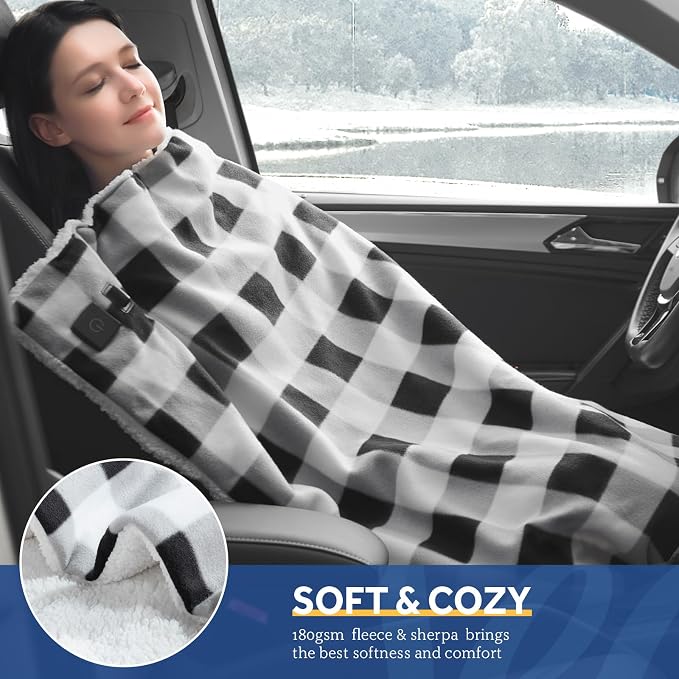 Sealy 12-Volt Heated Car Blanket - Image 8