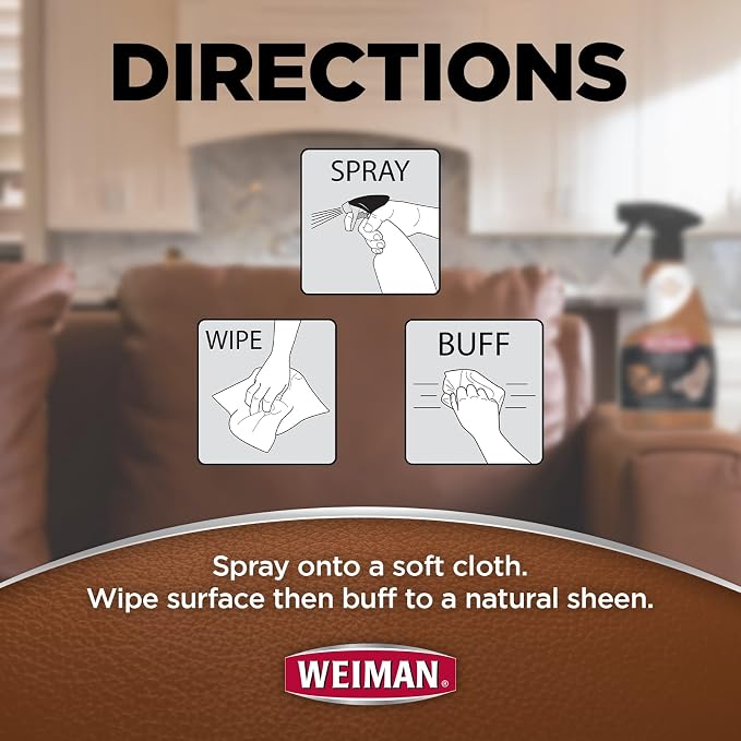 Weiman Leather Cleaner and Conditioner - Image 7