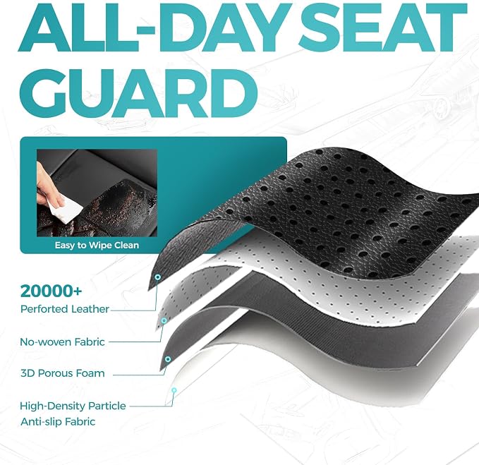 for Toyota Camry Seat Covers LE SE SE Nightshade 2018 2019 2020 2021 2022 2023 - Image 4