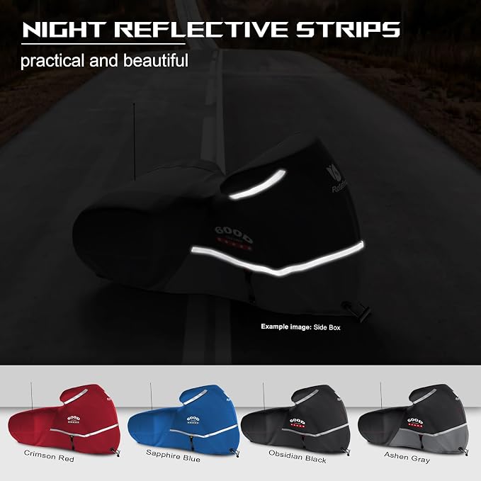 Rosefray Motorcycle Cover 600D Waterproof - Image 7
