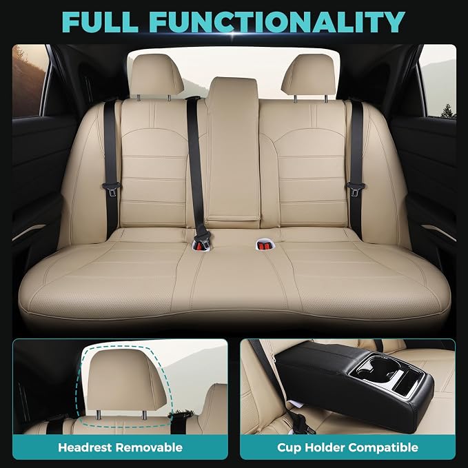 for Toyota Camry Seat Covers Hybrid XLE XSE 2018 2019 2020 2021 2022 2023 2024 - Image 5