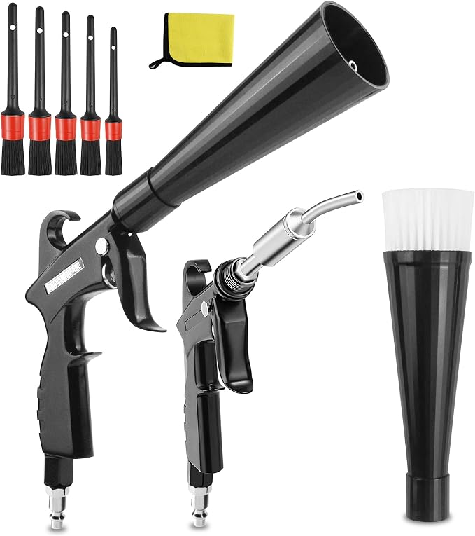 HANDY High Pressure Car Interior Cleaning Gun Interior Dryer Hair Dryer Car by Handy