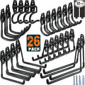 26 Pack Garage Hooks Heavy Duty Utility Steel by HUPBIPY