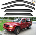 Window Visors Rain Guards Shield by YQAUTEC