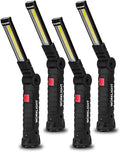 Gifts for Men 4Pack LED Flashlight, Rechargeable Work Lights by Lmaytech