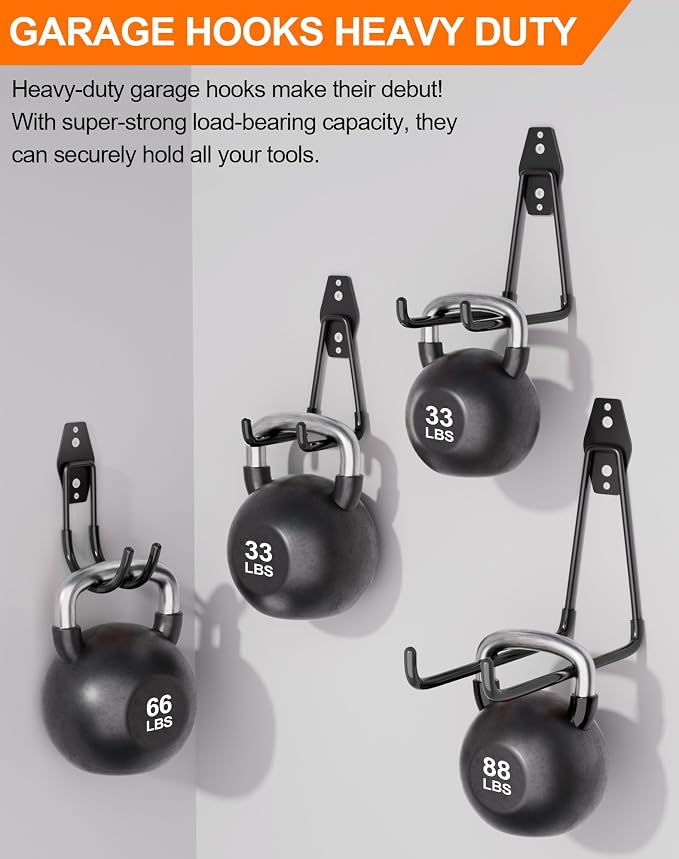 QcoQce 13 Pack Garage Hooks Heavy Duty - Image 3