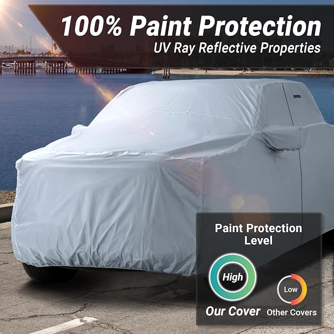 iCarCover Fits 2005-2010 Dakota Crew/Quad Cab, 5.4 ft Short Bed Dodge Truck - Image 3