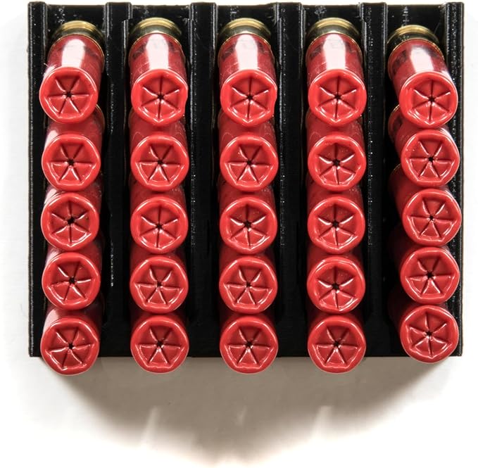 Spartan Mounts Shotgun Shell Storage Solution | Safe Gun Room Display Storage - Image 4