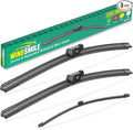 27" 20" 15" Windshield Wiper Blades Replacement by WINDSMILE