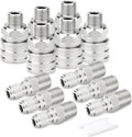 TAISHER 12PCS 304 Stainless Steel Pressure Washer Adapter Kit, Quick Connect by TAISHER