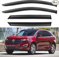 Window Visors Rain Guards Shield by YQAUTEC