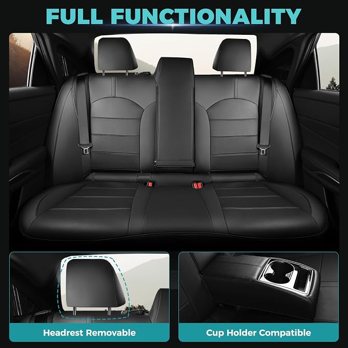 for Toyota Camry Seat Covers XLE XSE V6 2018 2019 2020 2021 2022 2023 2024 - Image 5