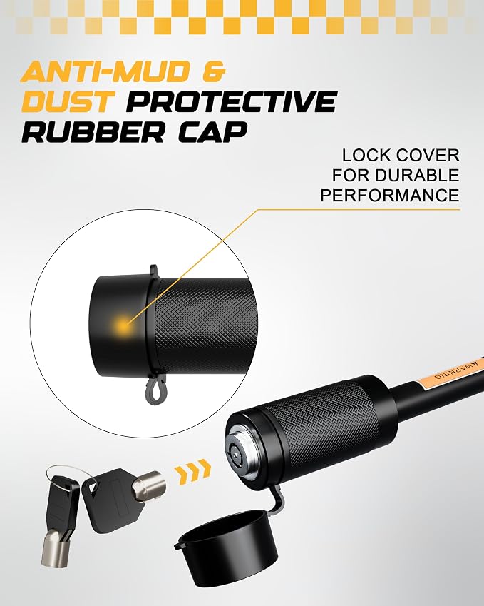 RETRUE Trailer Hitch Lock, 5/8" Locking Hitch Pin - Image 4