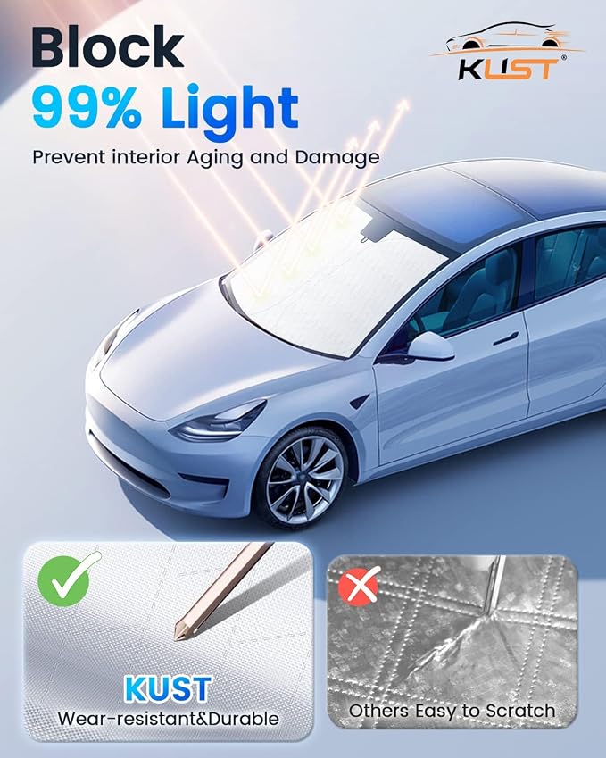 KUST Windshield Shade Custom Fit - Image 4
