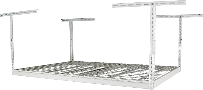 MonsterRax Overhead Garage Storage Racks 4x6 Ceiling Mounted Shelving, by MonsterRAXStorageSolutions