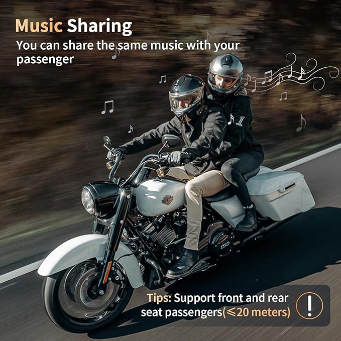 Fodsports FX8 Pro Motorcycle Communication Systems - Image 6