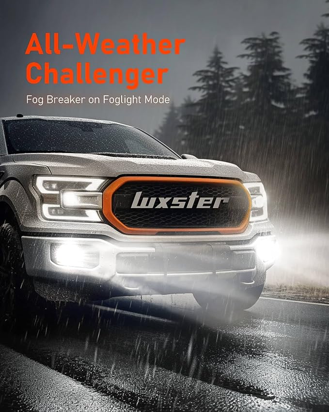 LUXSTER Punisher H11 H9 LED Bulbs, H8 H16 Foglight, 40000LM Ultra Bright - Image 3