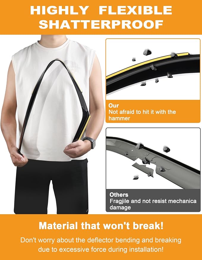 in-Channel Window Rain Guards Fit - Image 4