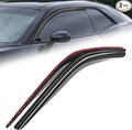 Auto Dynasty 2Pcs Carbon Fiber Pattern Window Visors Compatible by AutoDynasty