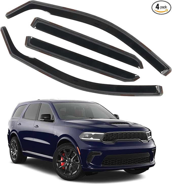 4pcs in Channel Window Visor Fit by CHYKORLA