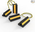 Heavy Duty Rubber Wheel Chock, Non-Slip Tire Stopper by TOWKING