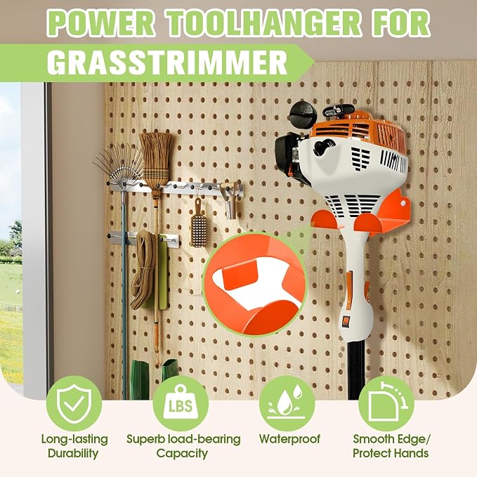 Garage Storage Organizer Electric Tool, Wall Mounted Installation Suitable - Image 4