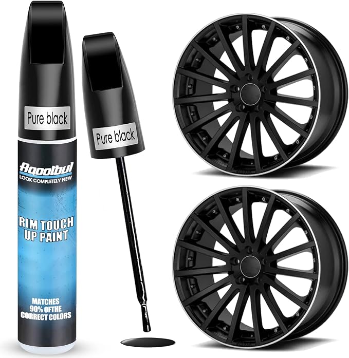 Pure Black Rim Touch Up Paint by aqootbul