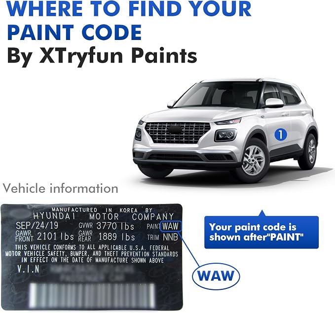 Amazon Gray Touch Up Paint Compatible - Image 3