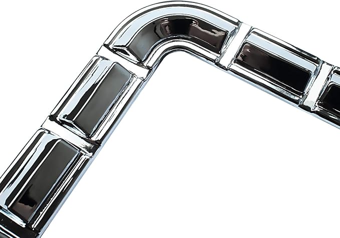 Creathome 3D Chrome License Plate Frames, Pure Zinc Alloy Metal - Image 7