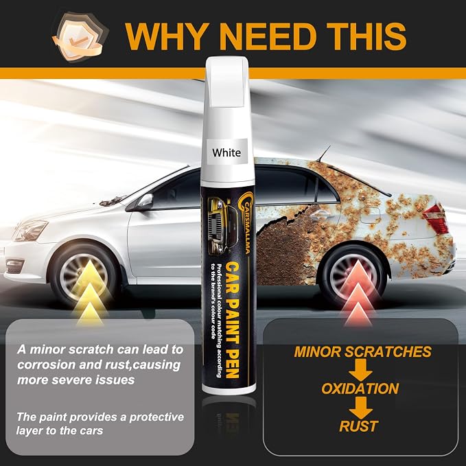 W6H Serenity White Pearl Car Touch Up Paint - Image 3