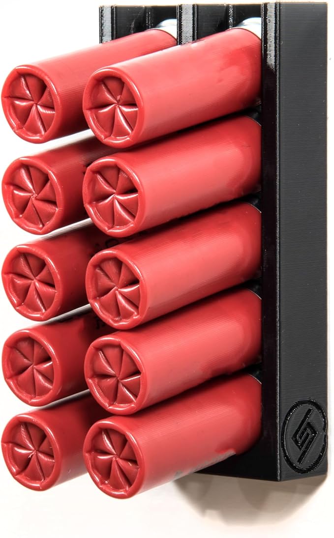 Spartan Mounts Shotgun Shell Storage Solution | Safe Gun Room Display Storage - Image 3