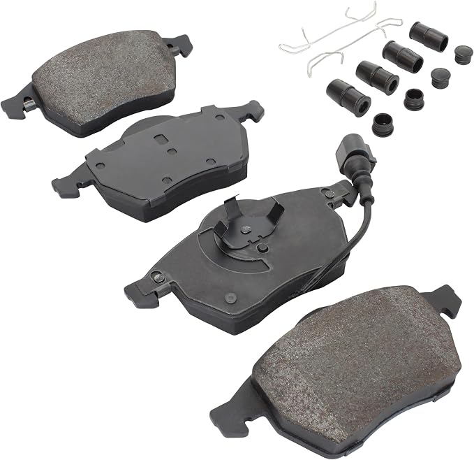 Premium Ceramic Front Brake Pads Compatible - Image 2