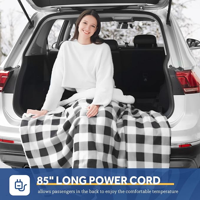 Sealy 12-Volt Heated Car Blanket - Image 9