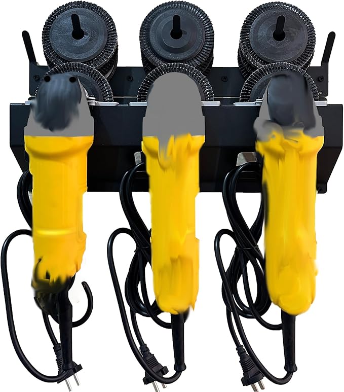 Updated Angle Grinder Holder, 3 Bay Angle Grinder Holder by Gijok