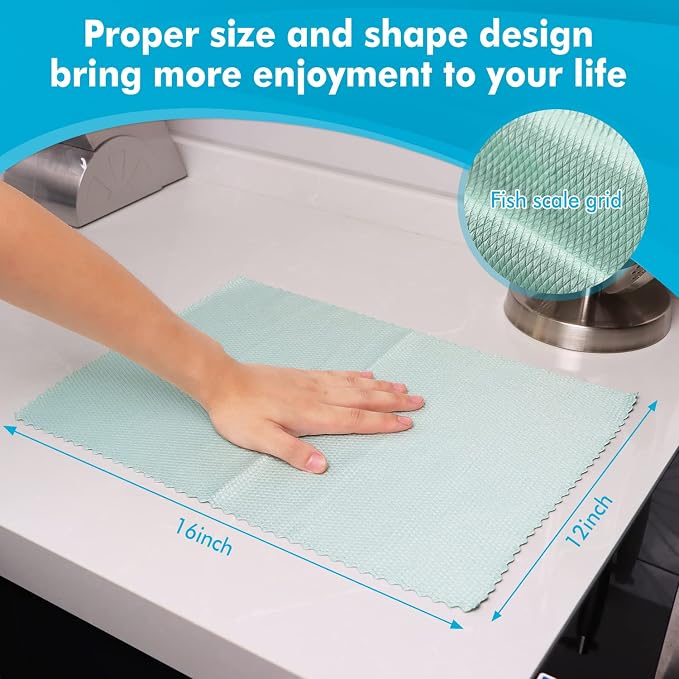 Easy Clean Streak Free Glass Cleaning Miracle Microfiber Cleaning Cloth - Image 7