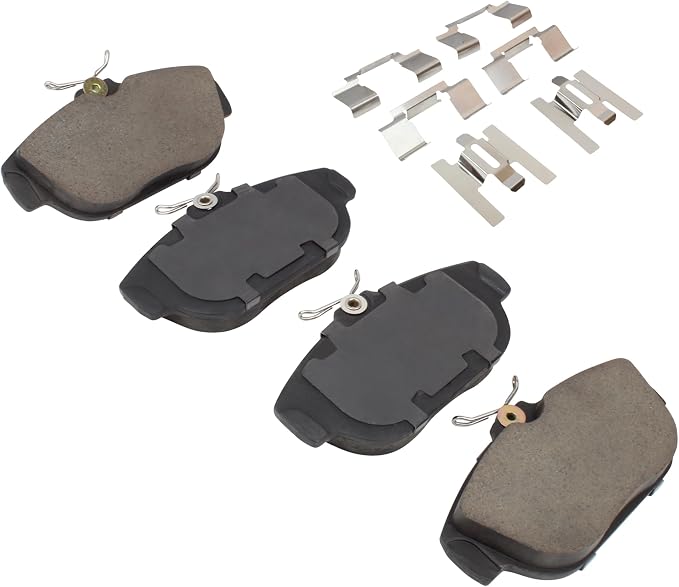 Premium Semi-Metallic Front Brake Pads Replacement - Image 2