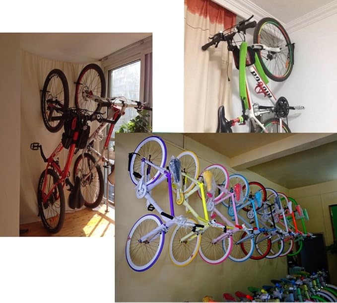 Dirza Bike Rack Garage Wall Mount Bike Hanger Bike Hooks Bike Storage Bicycle - Image 7