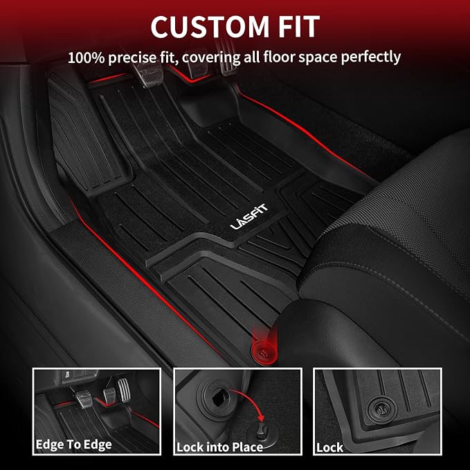LASFIT Floor Mats for Honda Civic 2022-2025 2026| for Acura Integra 2023-2025 - Image 3